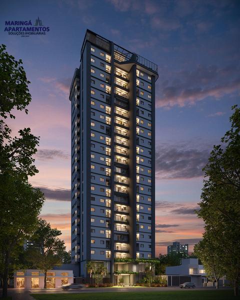 Apartamento à venda em Maringá, Zona 07, com 3 quartos, com 57.39 m², Elevvo Smart Residence