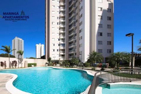 Apartamento à venda em Maringá, Zona 08, com 2 quartos, com 76 m², Condomínio Brisas Bella Città