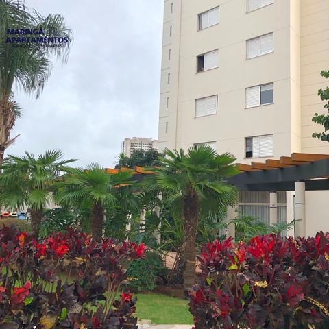 Apartamento para alugar em Maringá, Zona 08, com 1 suíte, com 73 m², Condomínio Brisas Bella Città