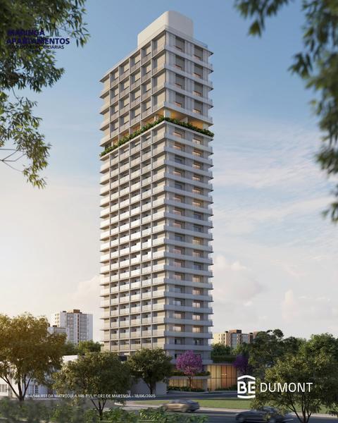 Estúdio à venda em Maringá, Zona 01, com 1 quarto, com 33.59 m², Be Dumont