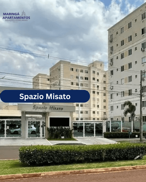 Apartamento à venda e para alugar em Maringá, Jardim das Estações, com 2 quartos, com 43 m²