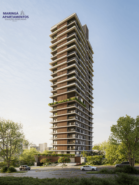 Apartamento à venda em Maringá, Zona 08, com 2 quartos, com 46 m², AXIS